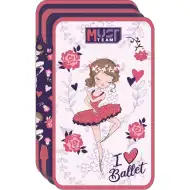 Luna: Ljubim balet 3-nadstropni poln peresnica