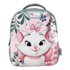 Luna: Mačke aristokratke – mačka Marie, zaobljen otroški nahrbtnik za vrtec z dvema predeloma 27x10x31 cm