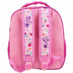 Luna: Minnie miška zaobljen dvoprekatni šolski nahrbtnik 27x10x31cm slika 2