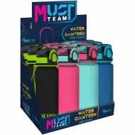 Luna: Must... Plastična steklenica z ročajem 650 ml, v različnih barvah, 1 kos