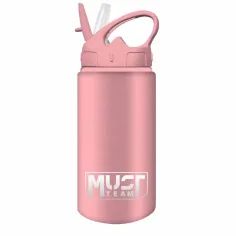 Luna: Must... Živahno obarvana aluminijasta steklenica za vodo 500 ml v različnih različicah 1 kos slika 2