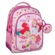 Luna: Must Team Disney princeskin zaobljen nahrbtnik s 3 predali 32x18x43 cm
