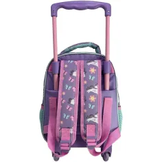 Luna: Must Team Unikornis 2-predalni nahrbtnik na kolesih, šolska torba 27x10x31cm slika 2