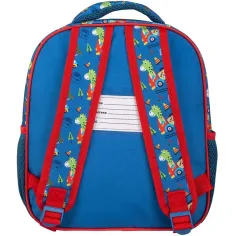 Luna: Must Team dino zaobljen otroški nahrbtnik z 2 predelki 27x10x31 cm slika 2