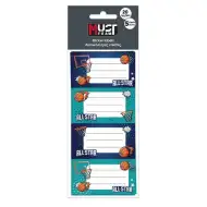 Luna: Must Team nalepke za zvezke z motivom košarke, paket 20 kos