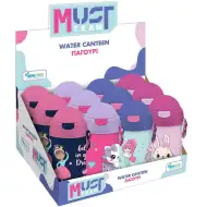 Luna: Must Team steklenička s punčkami v različnih dizajnih, 500 ml, 1 kos