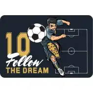 Luna: Must namizna podloga za pisanje z motivom nogometne ekipe Foci, 43x29 cm