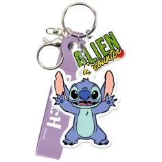 Luna: Nasmejan obesek za ključe v obliki figurice Stitch