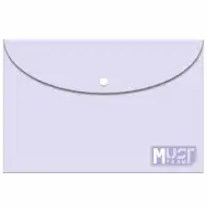 Luna: Pastelno vijolična plastična mapa za dokumente v velikosti A/4