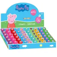 Luna: Peppa Pujsa barvni svinčnik s štampiljko, na voljo več vrst, 1 kos