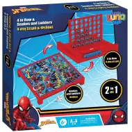 Luna: Spider-Man 2 v 1, Štiri v vrsto in Kače in lestve družabna igra