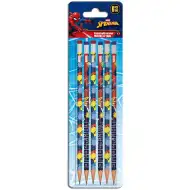 Luna: Spider-Man radirni grafitni svinčniki, komplet 6 kosov