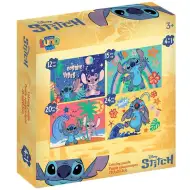 Luna: Stitch 4-v-1 sestavljanka komplet