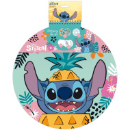 Luna: Stitch kreativni 40-listni zvezek za skice z nalepkami in šablonami