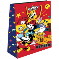 Luna: darilna vrečka z motivom Mickey Mouse in prijateljev 33x12x45 cm