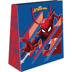 Luna: darilna vrečka z motivom Spider-Mana v dveh različicah, 1 kos, 18x23x11 cm slika 2