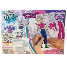 Magic Trace studio: Svetleča risba - modni kreativni igralni set slika 5