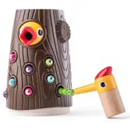 Magnetni leseni kladivo spretnostna družabna igra - Woodyland