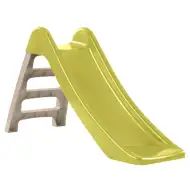 Majhen tobogan v apnenčasti barvi, dolžine 120 cm.