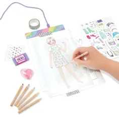Make It Real: Ustvarjalna tabla za modno oblikovanje z LED osvetlitvijo in šablonami slika 3