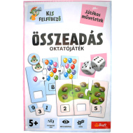 Mali raziskovalec: Učna igra za seštevanje - Trefl