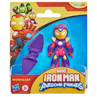 Marvel Iron Man in njegovi fantastični prijatelji: akcijska figura Ironheart z dodatki - Hasbro