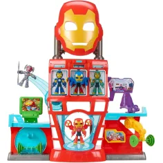 Marvel: Iron Manovo poveljniško središče – igralni set s figuricami – Hasbro slika 3