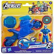 Marvel: Kapitan Amerika z motorjem in izstreljevalcem ščita - Hasbro