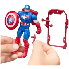 Marvel Maščevalci Action Verse figura Kapitana Amerike – Hasbro slika 2