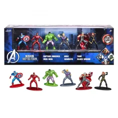 Marvel: Metalfigs Nano Maščevalci kovinski figurice set 6 kosov - Simba Toys slika 2