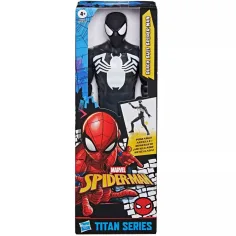 Marvel Osvetniki: Titan serija Spider-Man v črnem kostumu, figura 30 cm - Hasbro