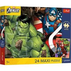Marvel Osvetniki ekipa 24-delna maxi sestavljanka - Trefl