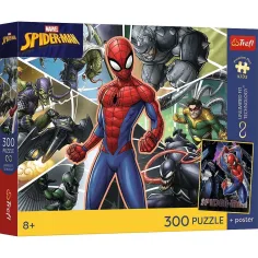 Marvel Spider-Man 300-delna UFT sestavljanka s plakatom - Trefl