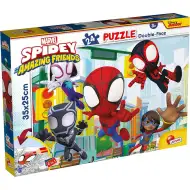 Marvel Spidey 2 v 1, 24-delni puzzle in pobarvanka 35x25 cm - Lisciani