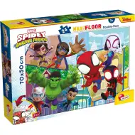Marvel Spidey 2 v 1 maxi 24-delni puzzle in pobarvanka 70x50cm – Lisciani