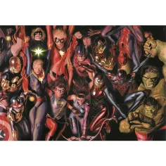 Marvel junaki 1000-delni Compact puzzle 70x50cm - Clementoni slika 2
