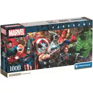 Marvel superjunaki 1000-delni panorama sestavljanka 98x33cm - Clementoni