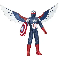 Maščevalci Titan Hero Maskirani Kapitan Amerika 29 cm figura - Hasbro slika 2