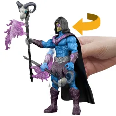 Masters of the Universe: Branilci vesolja Skeletor s kostnatim obrazom, akcijska figura z dodatki - Mattel slika 3