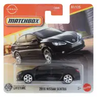 Matchbox: 2016 Nissan Sentra črni avtomobilček 1/64 - Mattel