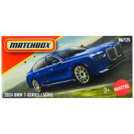 Matchbox: 2024 BMW serije 7, modri avtomobilček v kartonski škatli 1:64 – Mattel