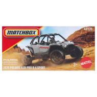 Matchbox 2025 Polaris RZR Pro R 4 Sport siv avtomobilček 1/64 – Mattel