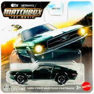 Matchbox A Film: 1968 Ford Mustang Fastback avtomobilček 1/64 - Mattel