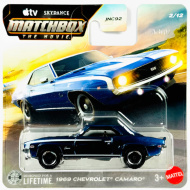 Matchbox A Film: 1969 Chevrolet Camaro igračni avtomobilček 1/64 - Mattel