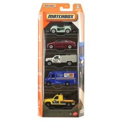Matchbox: Metro komplet 5 majhnih avtomobilčkov v merilu 1:64 - Mattel