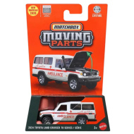 Matchbox: Moving Parts: 2024 Toyota Land Cruiser 70 Series - igračni avtomobilček z odpiranimi deli 1/64 - Mattel