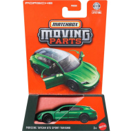 Matchbox Moving Parts: Porsche Taycan GTS Sport Turismo - igralni avtomobilček z odpiralnimi deli v merilu 1:64 - Mattel