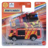 Matchbox: Scania XT gasilski tovornjak 1/64 - Mattel