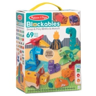 Melissa &amp; Doug Blockables gradbeni komplet z dinozavri, 69-delni