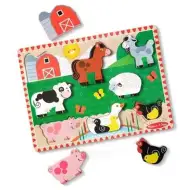 Melissa &amp; Doug: Živalski sestavljanka - Kmetija - Spin Master